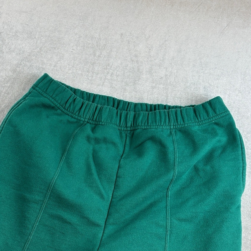 Vintage YSL Sweatpants Green Joggers Embroidered Logo Men's S - Picture 8 of 12